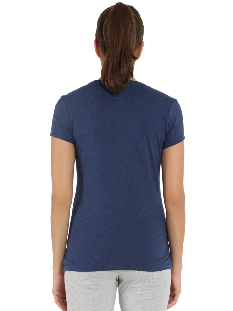 Download Jockey Women Apparel Tops | Medieval Blue Melange Round ...