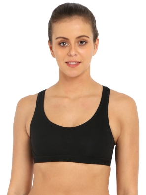 jockey non padded sports bra