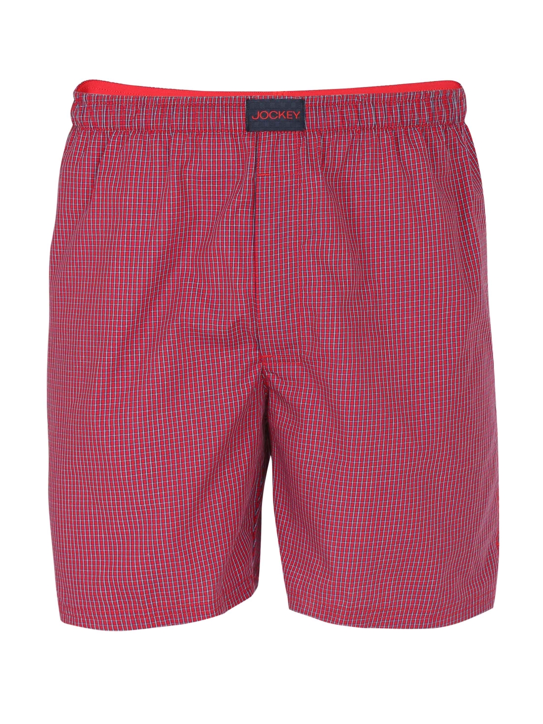 

Jockey Men Red Check4 Boxer Shorts -  - US22, Combo