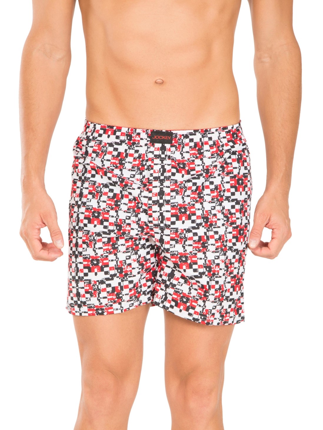 

Jockey Men Red Print1 Boxer Shorts -  - US22