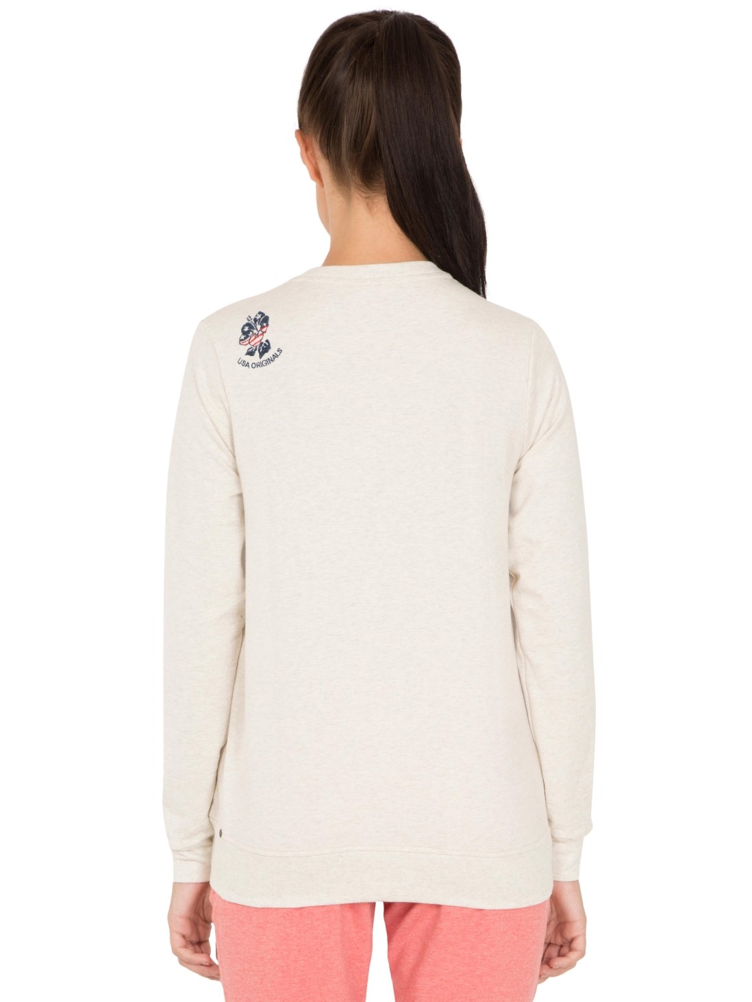 Buy Women Sweatshirts Apparel Tops UL11 Cream Melange |Jockey India