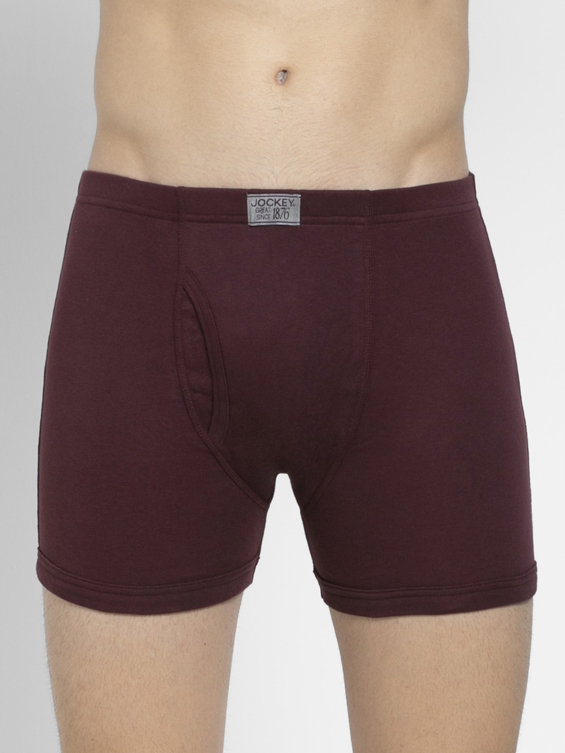 

Jockey Men Mauve Wine Boxer Brief Pack of 2 -  - 8008, Purple