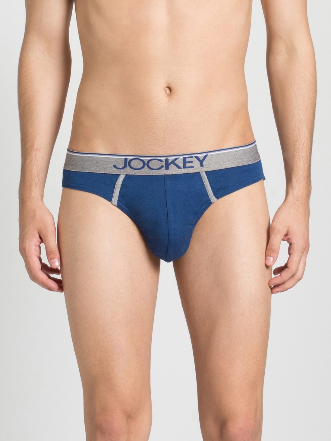 

Jockey Men Estate Blue Modern Brief -  - 8044, Grey