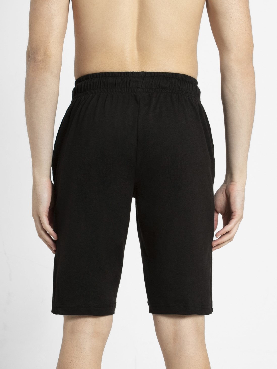 Buy Black Shorts with Drawstring Closure for Men AM12 | Jockey India