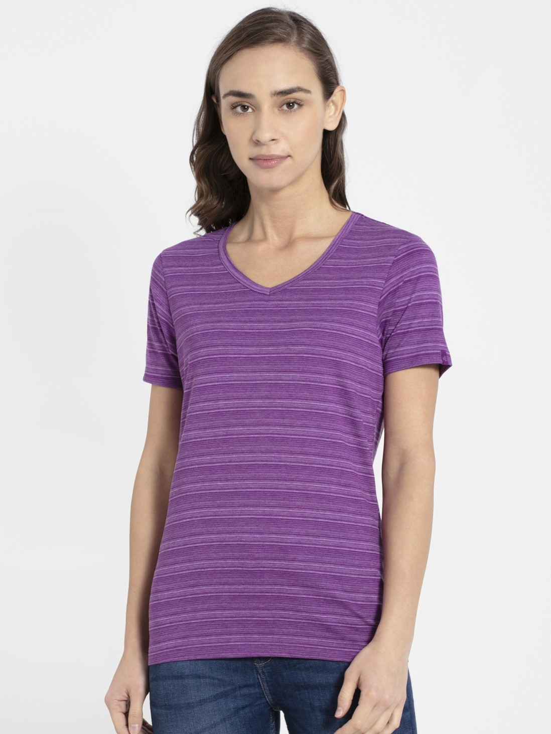 

Jockey Women Purple Glory V-Neck T-Shirt -  - AW10
