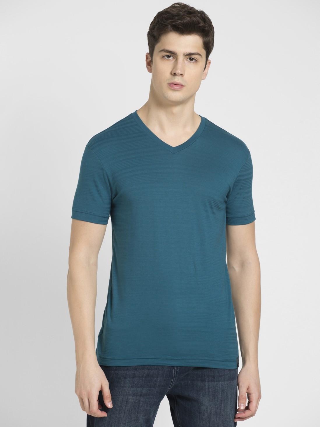 

Jockey Men Blue Coral V-Neck T-Shirt -  - IM01