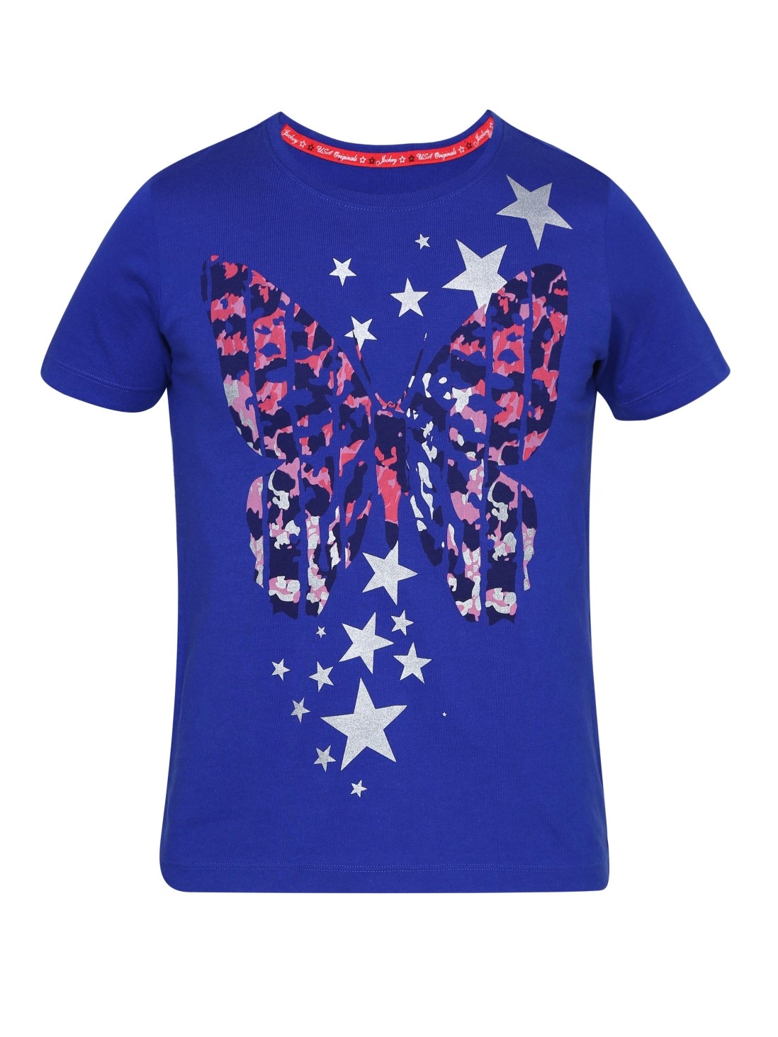 

Jockey Girls Indigo Crush Girl's Graphic T-Shirt -  - UG01, Blue