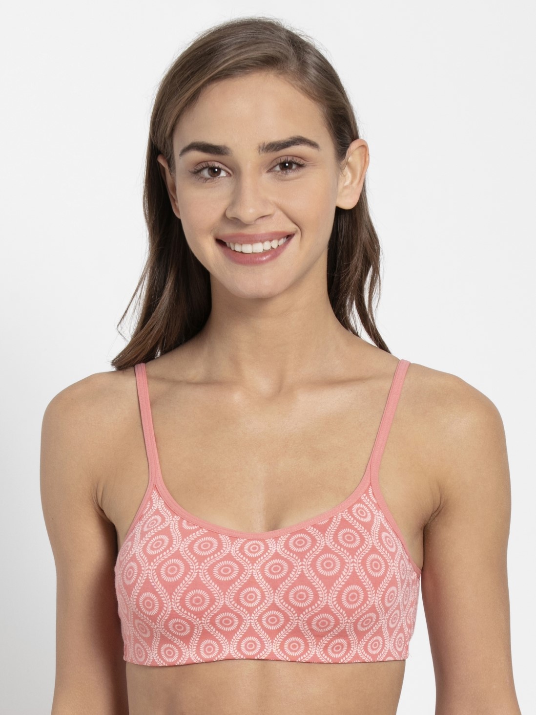 

Jockey Women Peach Blossom Print67 Soft Cup Bra -  - SS12, Pink