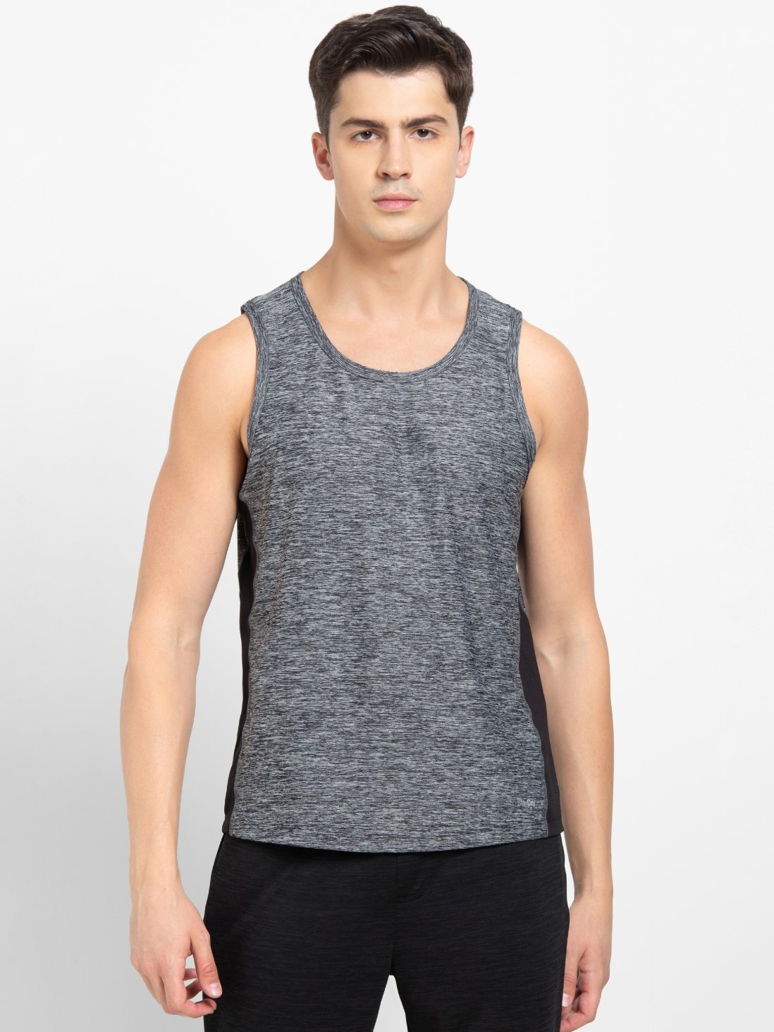 

Jockey Men Grey Marl Loose Fit Tank Top -  - SP10