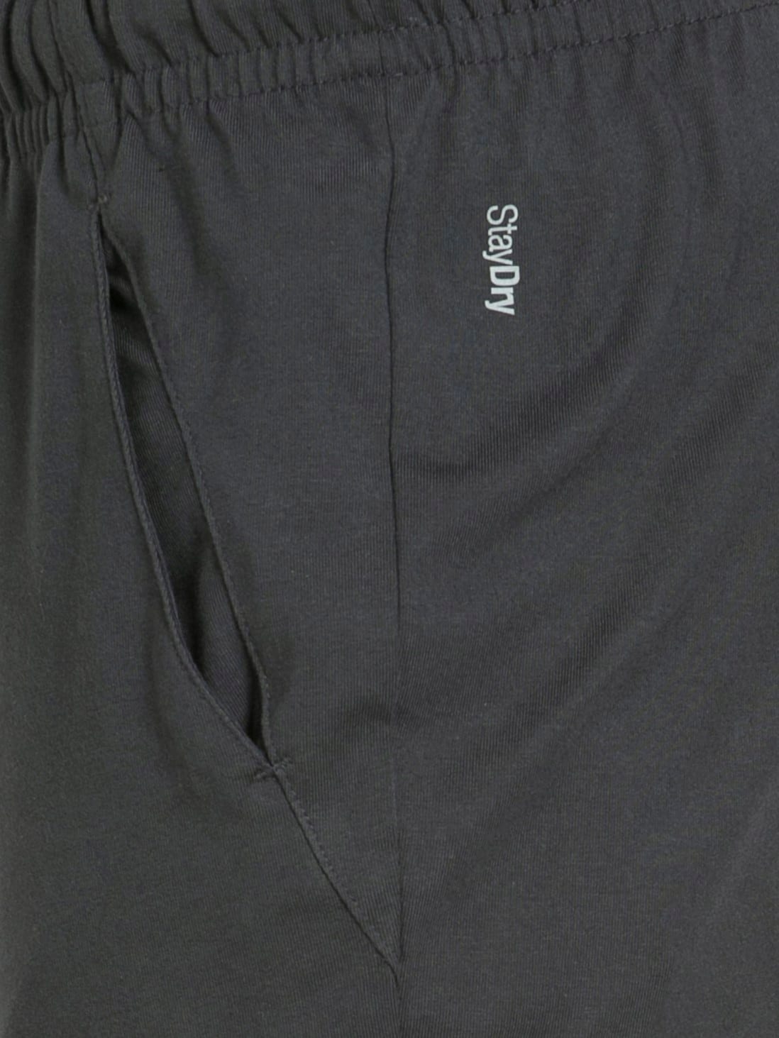 Graphite Slim Fit Joggers with Stay Dry Treatment & Drawstring Closure ...