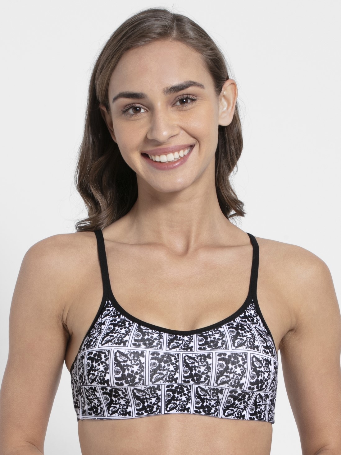 

Jockey Women Black Print65 Soft Cup Bra -  - SS12