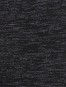 Women's Super Combed Cotton Elastane Stretch Yoga Pants with Side Zipper Pockets - Black Marl