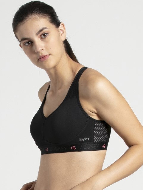 black sports bra cheap