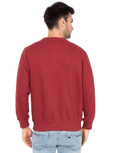 Download Jockey Men Apparel Tops | Red Melange Sweatshirt