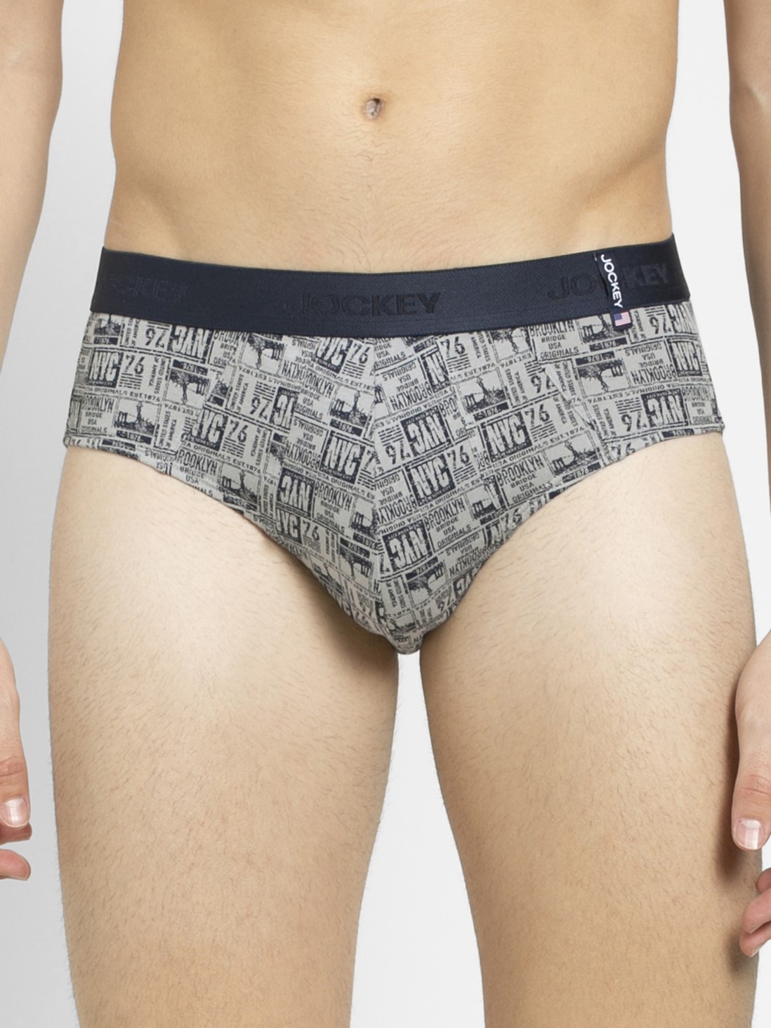 

Jockey Men Assorted Prints Brief Pack of 2 -  - US52