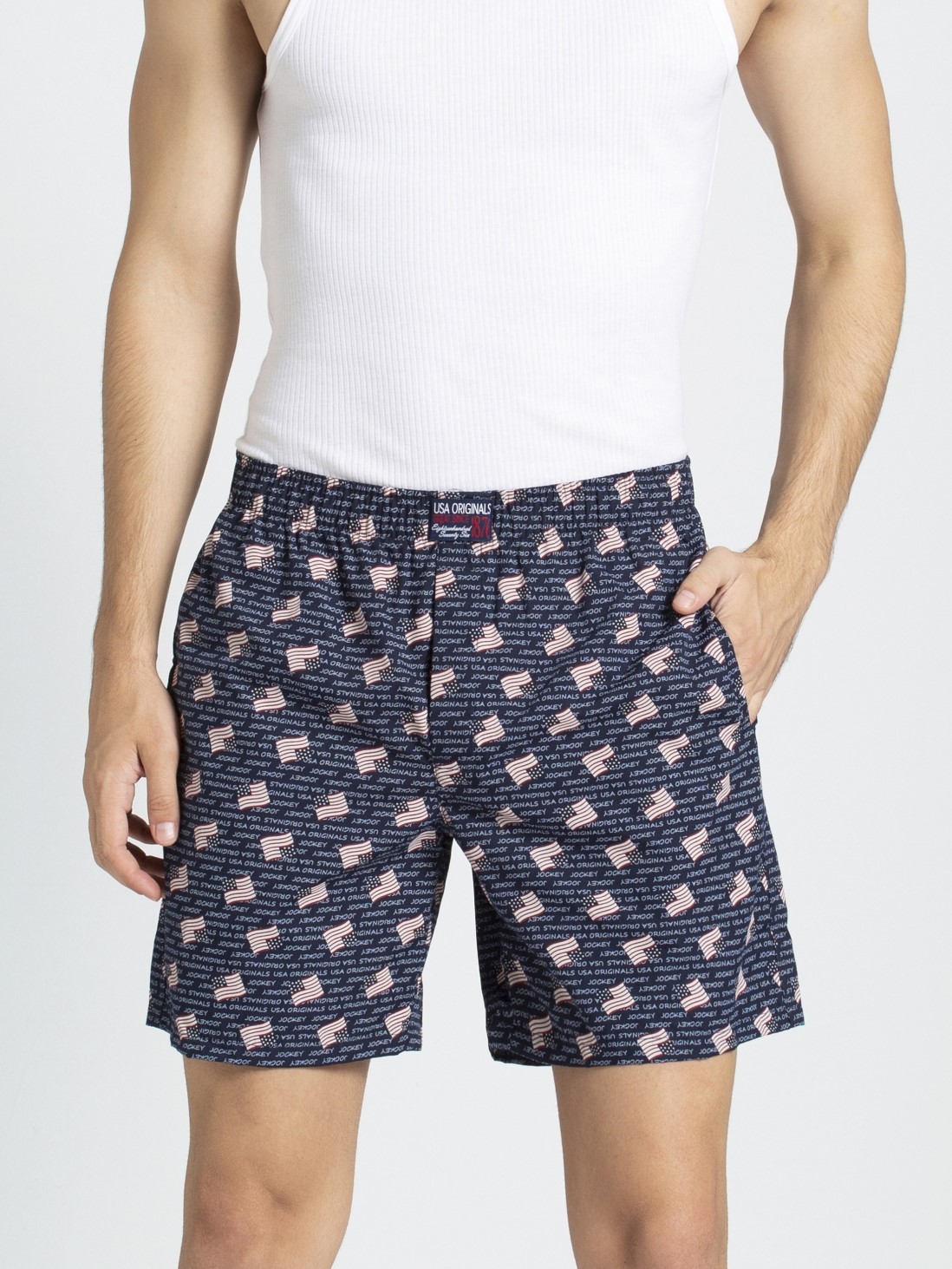 jockey printed boxer shorts