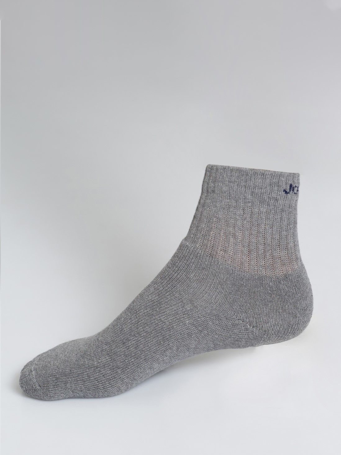 

Jockey Men Mid Grey Melange Men Ankle Socks -  - 7036