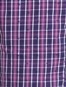 Women's Super Combed Cotton Woven Relaxed Fit Checkered Shorts with Side Pockets - Lavender Scent Assorted Checks