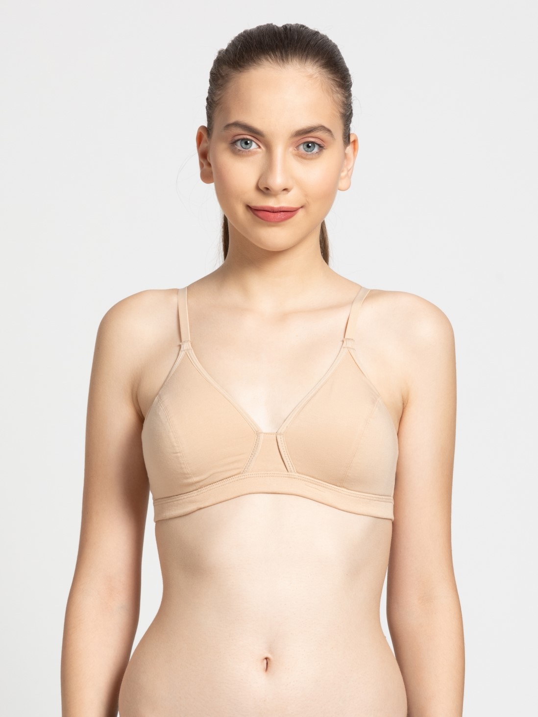 

Jockey Women Skin Beginners Bra -  - MJ06, Grey