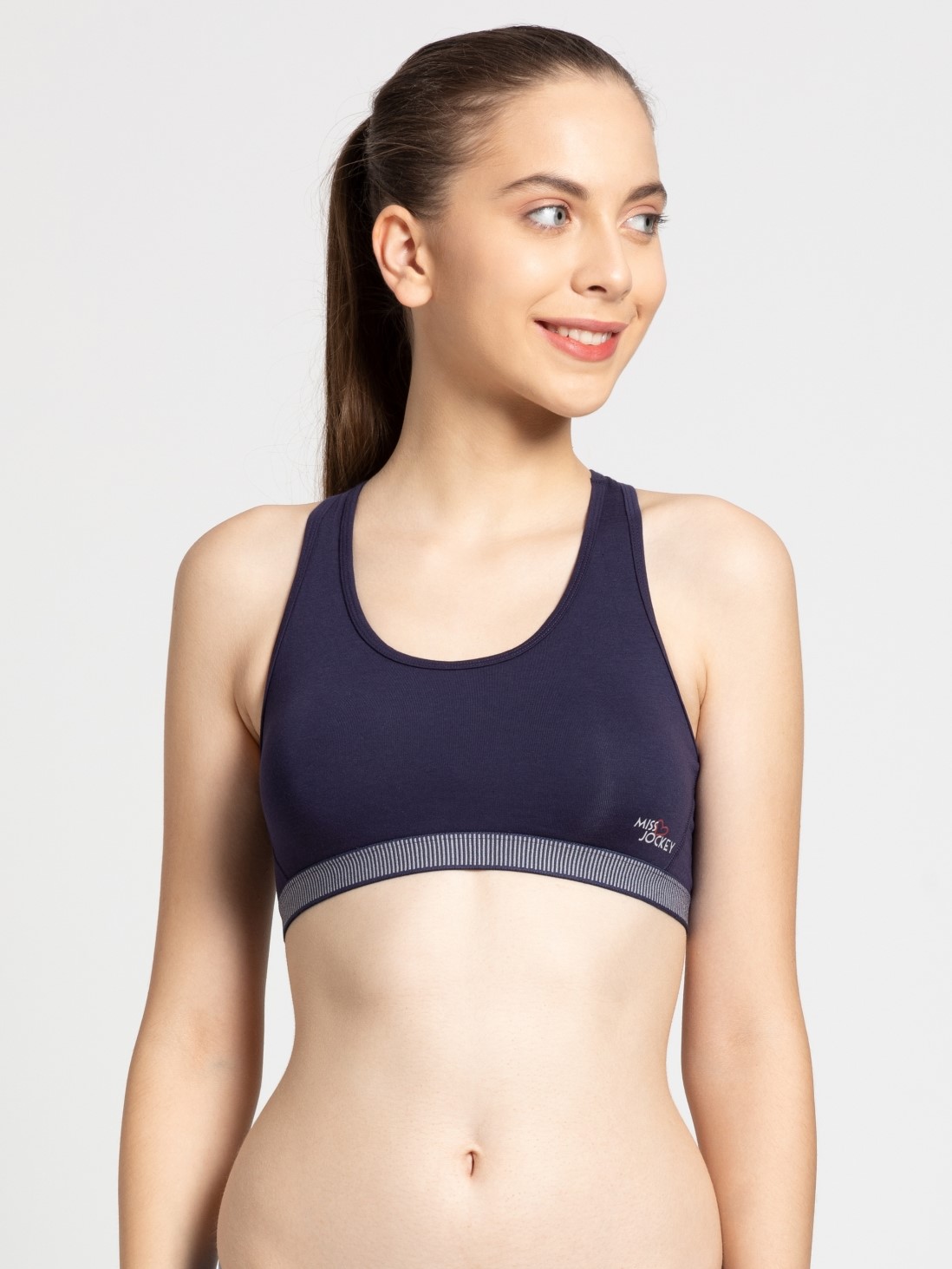 

Jockey Women Classic Navy Beginner's Bra -  - MJ07, Grey