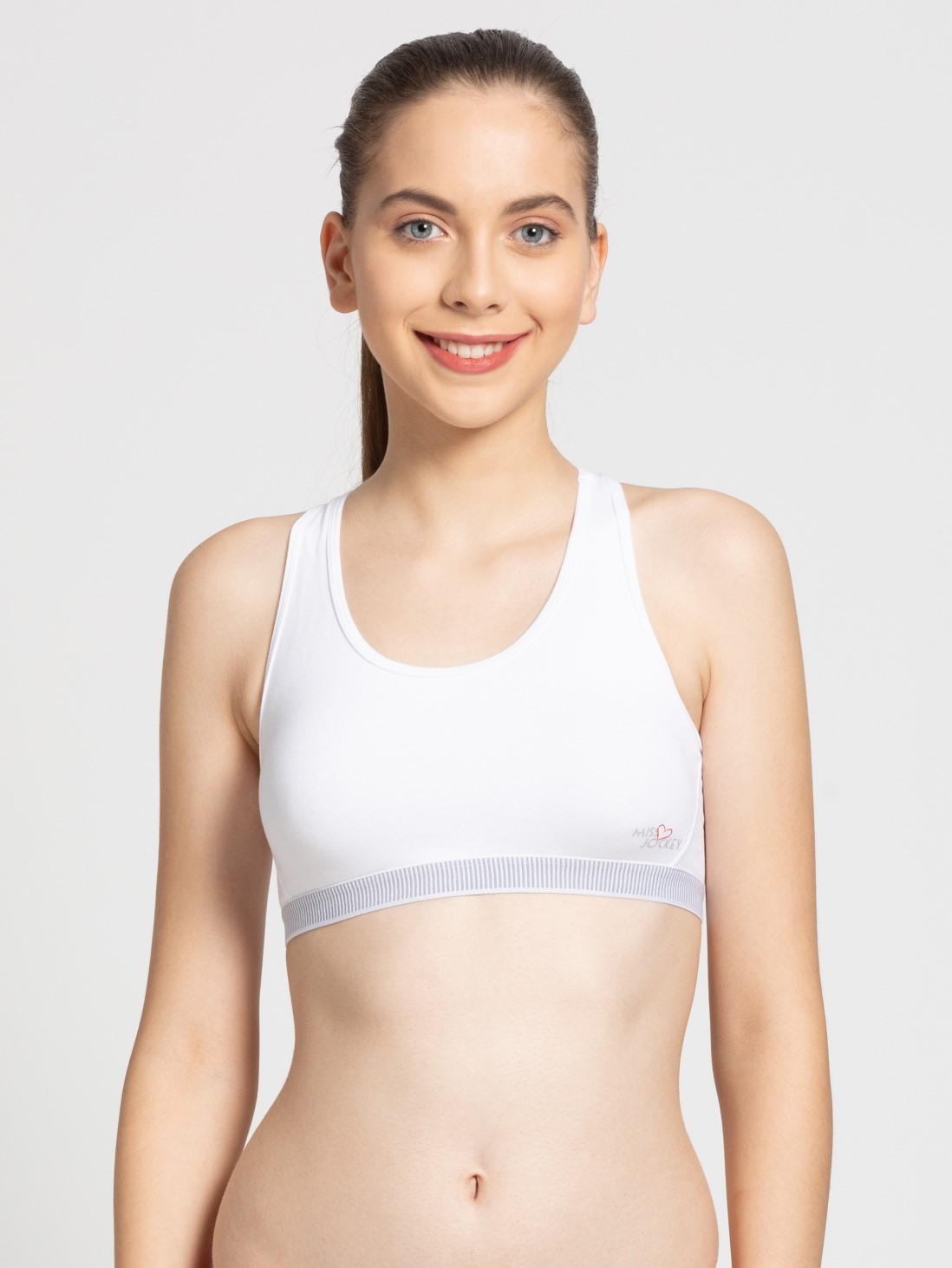 

Jockey Women White Beginner's Bra -  - MJ07, Grey