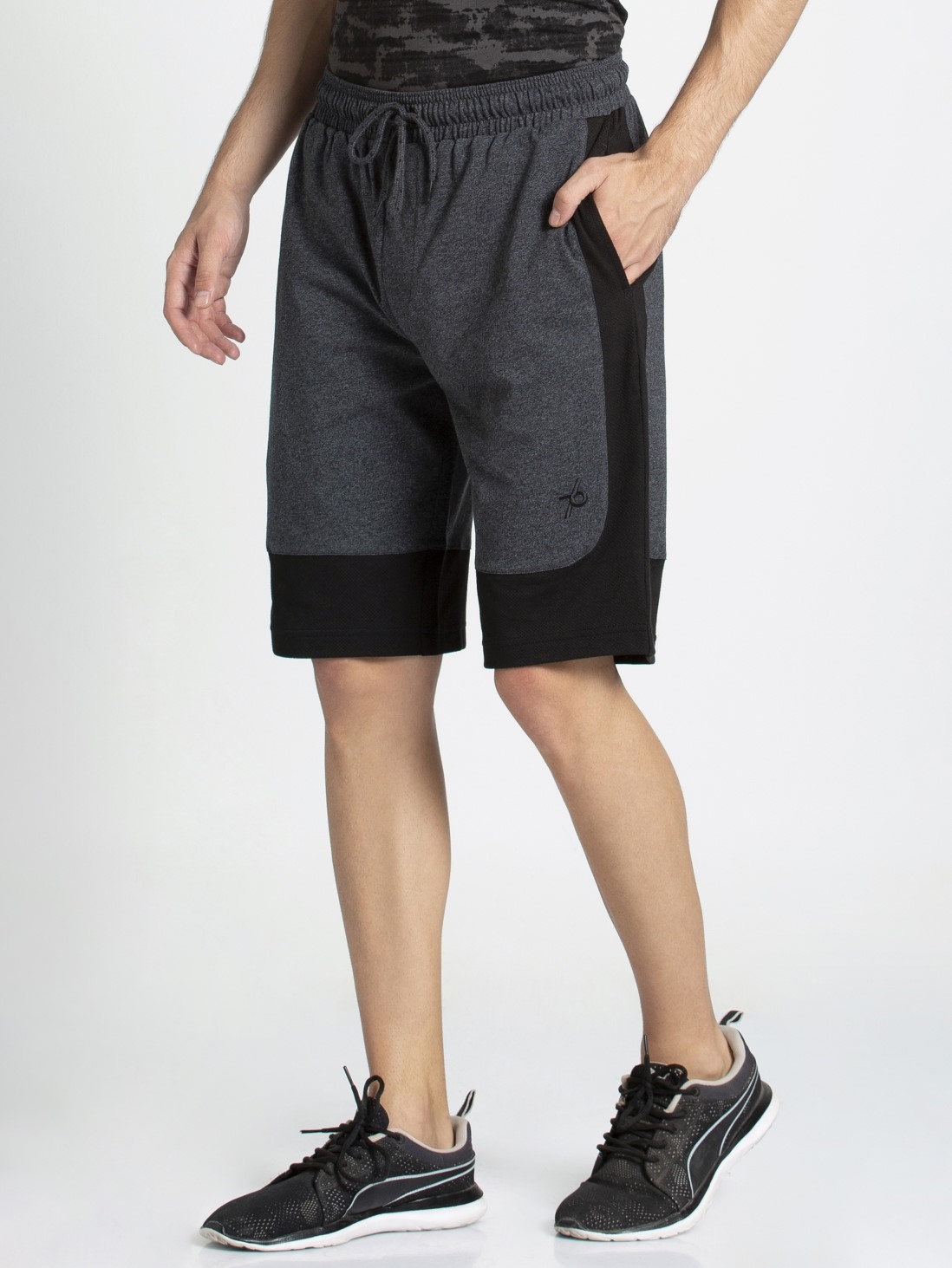 Download Jockey Men Apparel Bottoms | True Black Melange Shorts