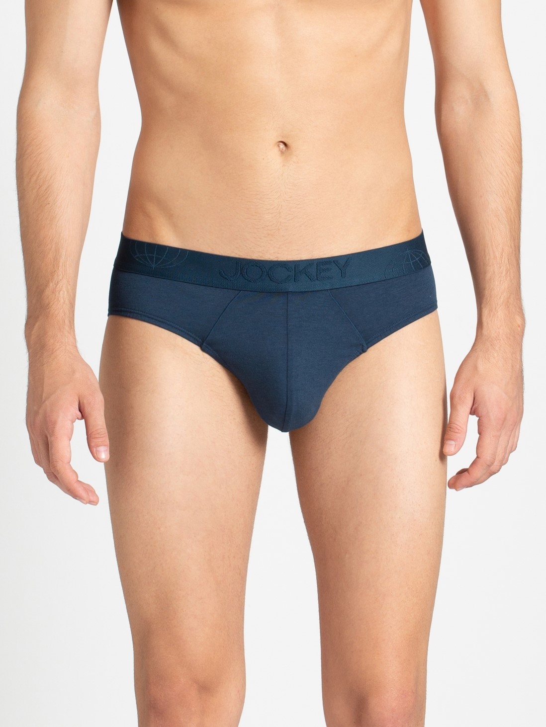 

Jockey Men Petrol Ultra Soft Brief -  - IC24, Blue