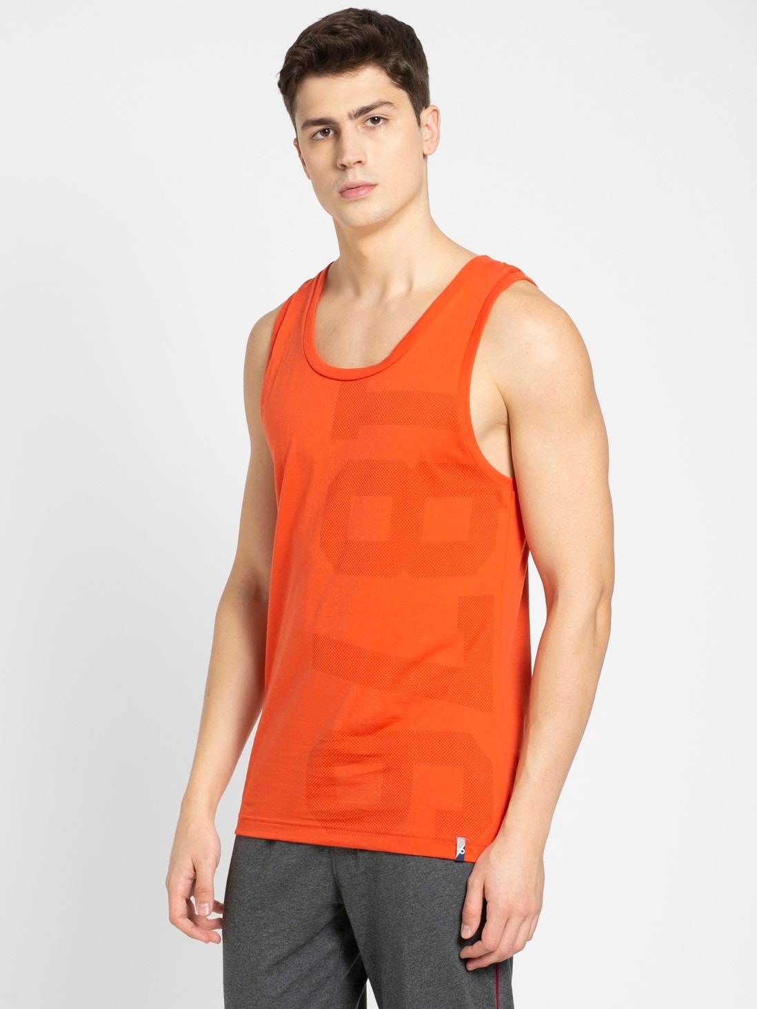 Men's Tank Tops Fashion Gradient Sleeveless T-Shirt Sports Fitness Casual Vests Pullover Bottoming Shirts Tops 