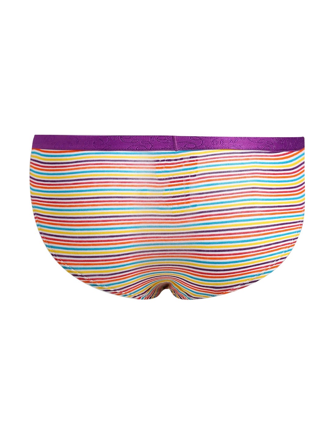 Buy Voilet & Assorted Print Girls Panty with Exposed Elastic Waistband ...