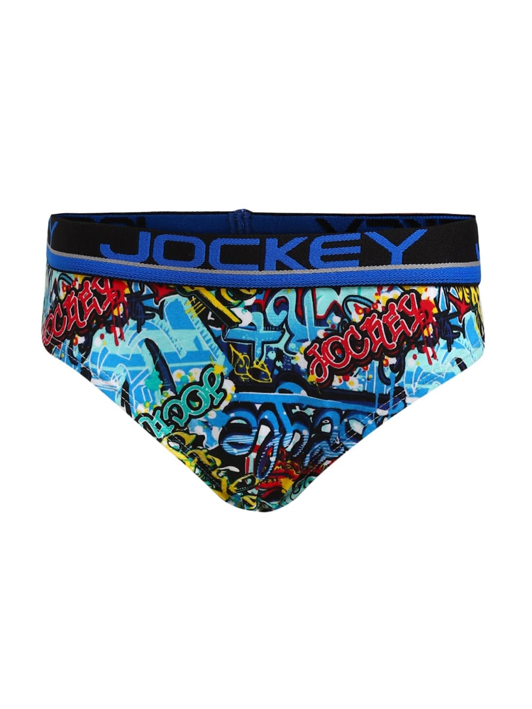 Buy Assorted Color & Prints Boys Briefs with Exposed Elastic Waistband ...