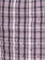 Women's Super Combed Cotton Woven Relaxed Fit Checkered Shorts with Side Pockets - Old Rose