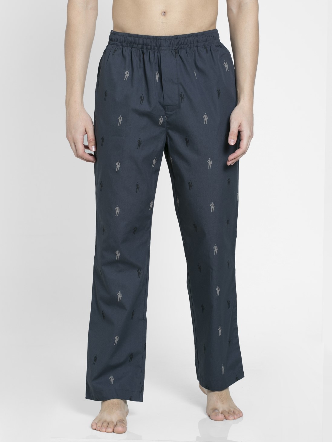 

Jockey Men Graphite Print07 Pyjama -  - 9009, Grey