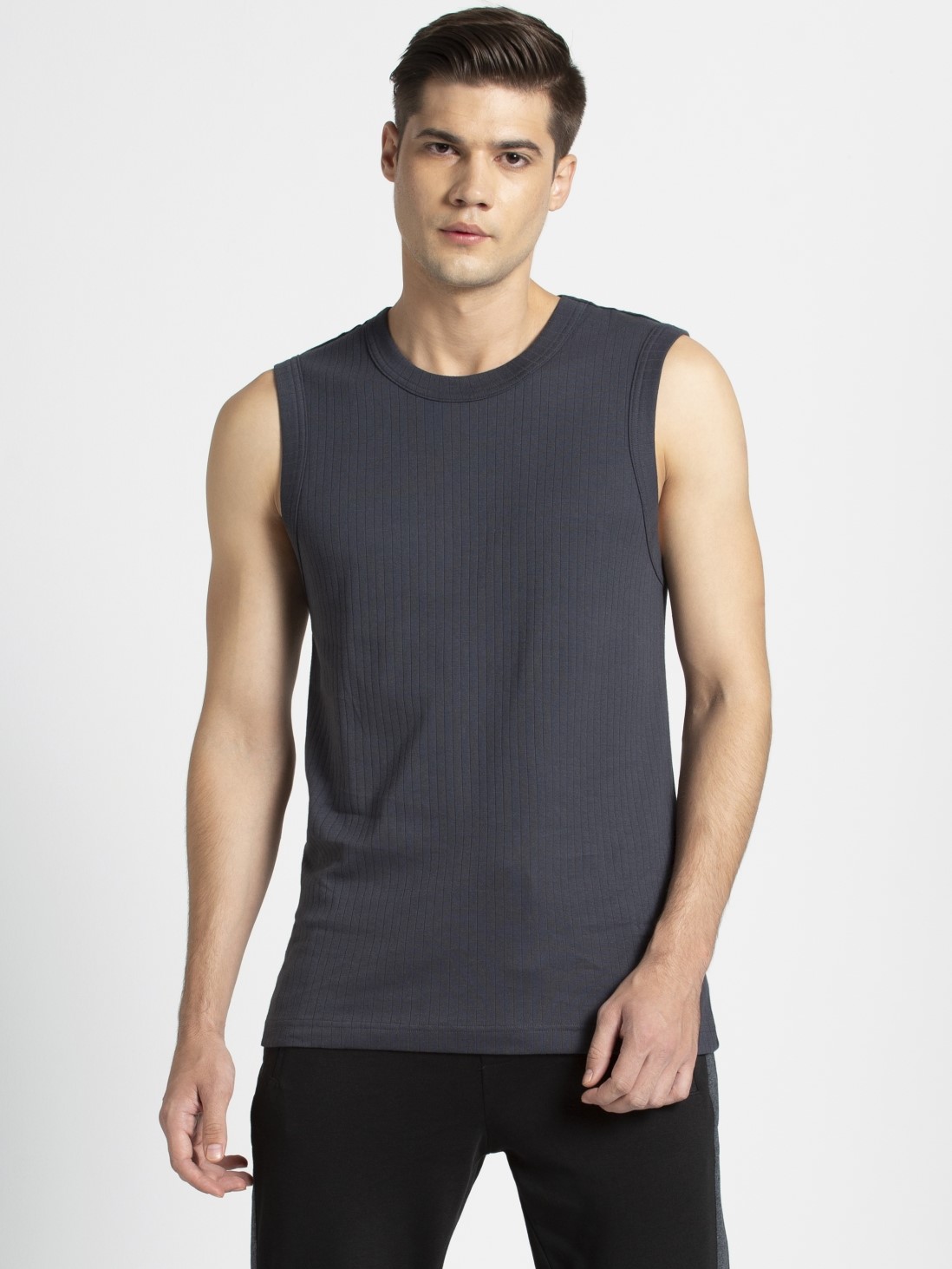 

Jockey Men Graphite Gym Vest -  - 9930, Grey