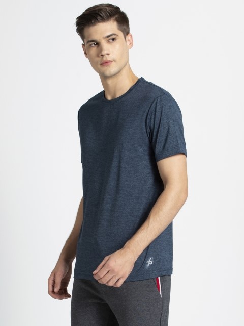 Download Jockey Men Apparel Tops | Navy Melange T-Shirt