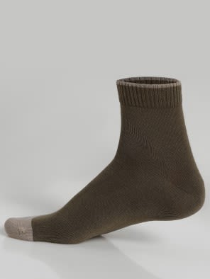 mens khaki ankle socks