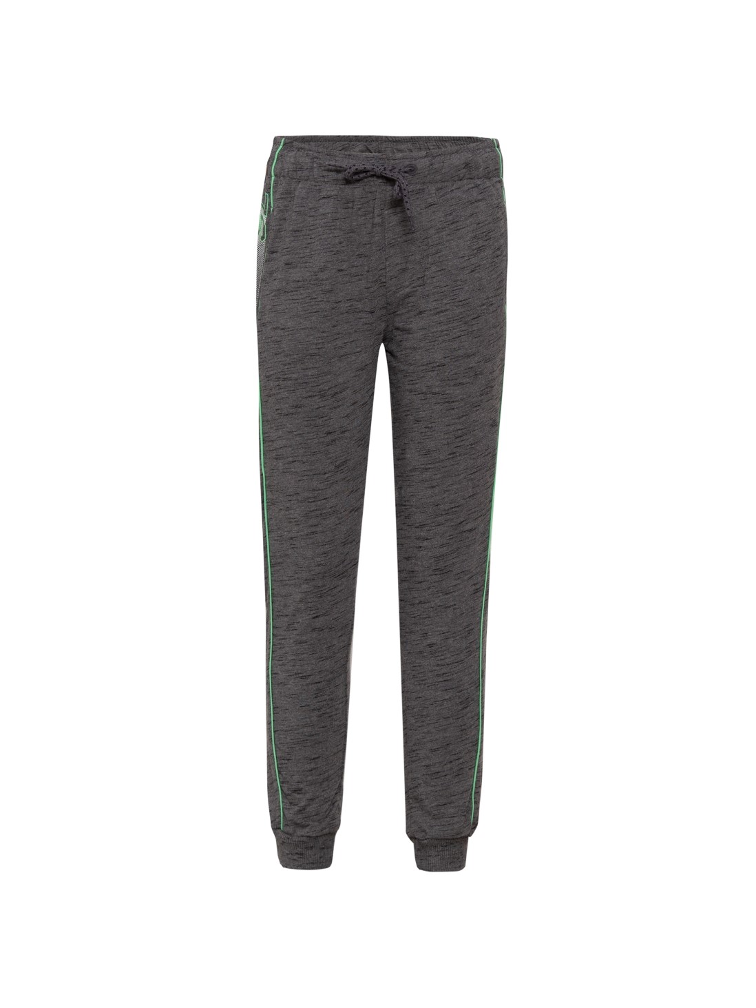 

Jockey Boys Deep Grey Slub & Green Track Pant -  - AB16