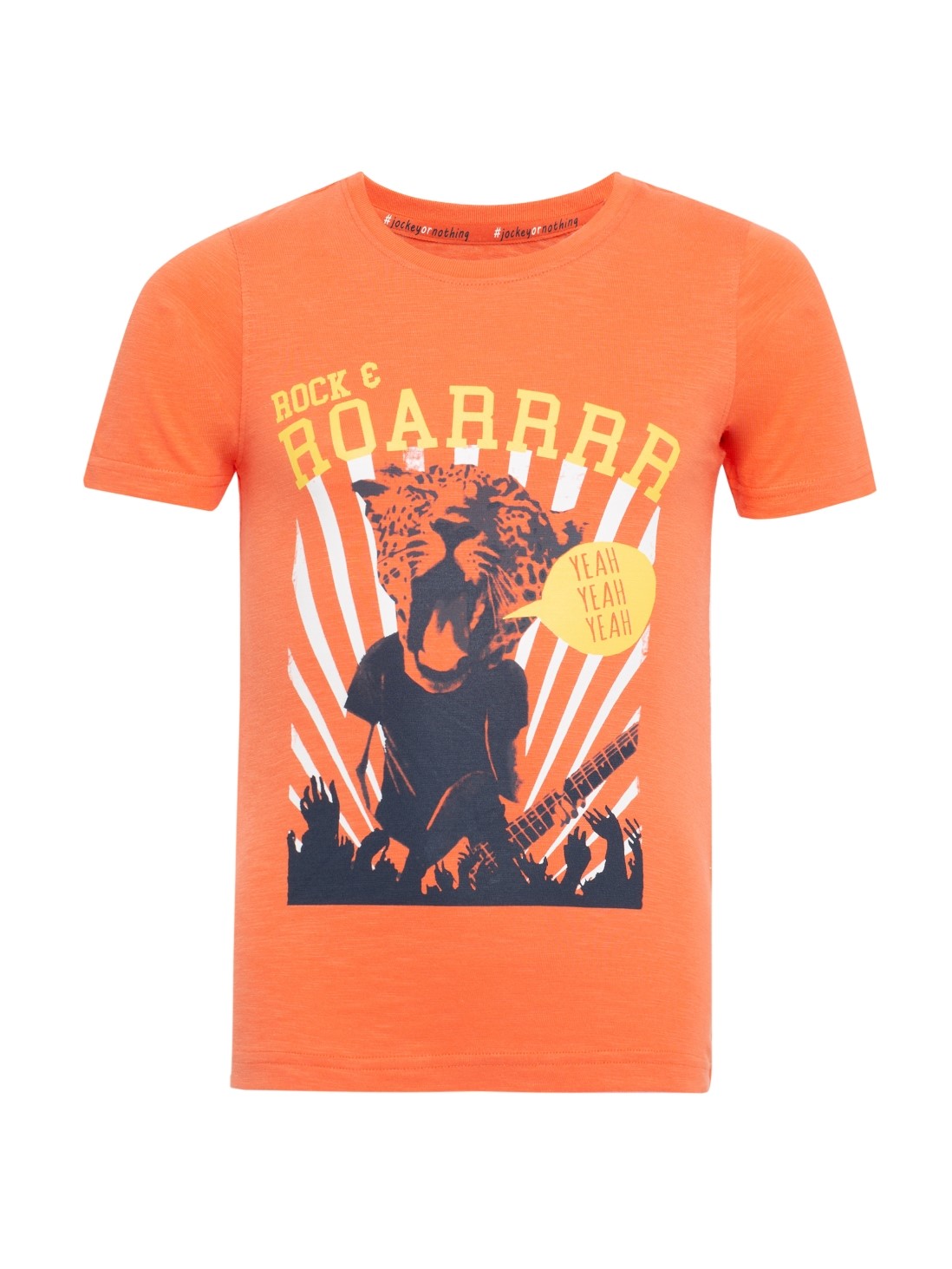 

Jockey Boys Ember Glow Printed T-Shirt -  - CB02, Orange