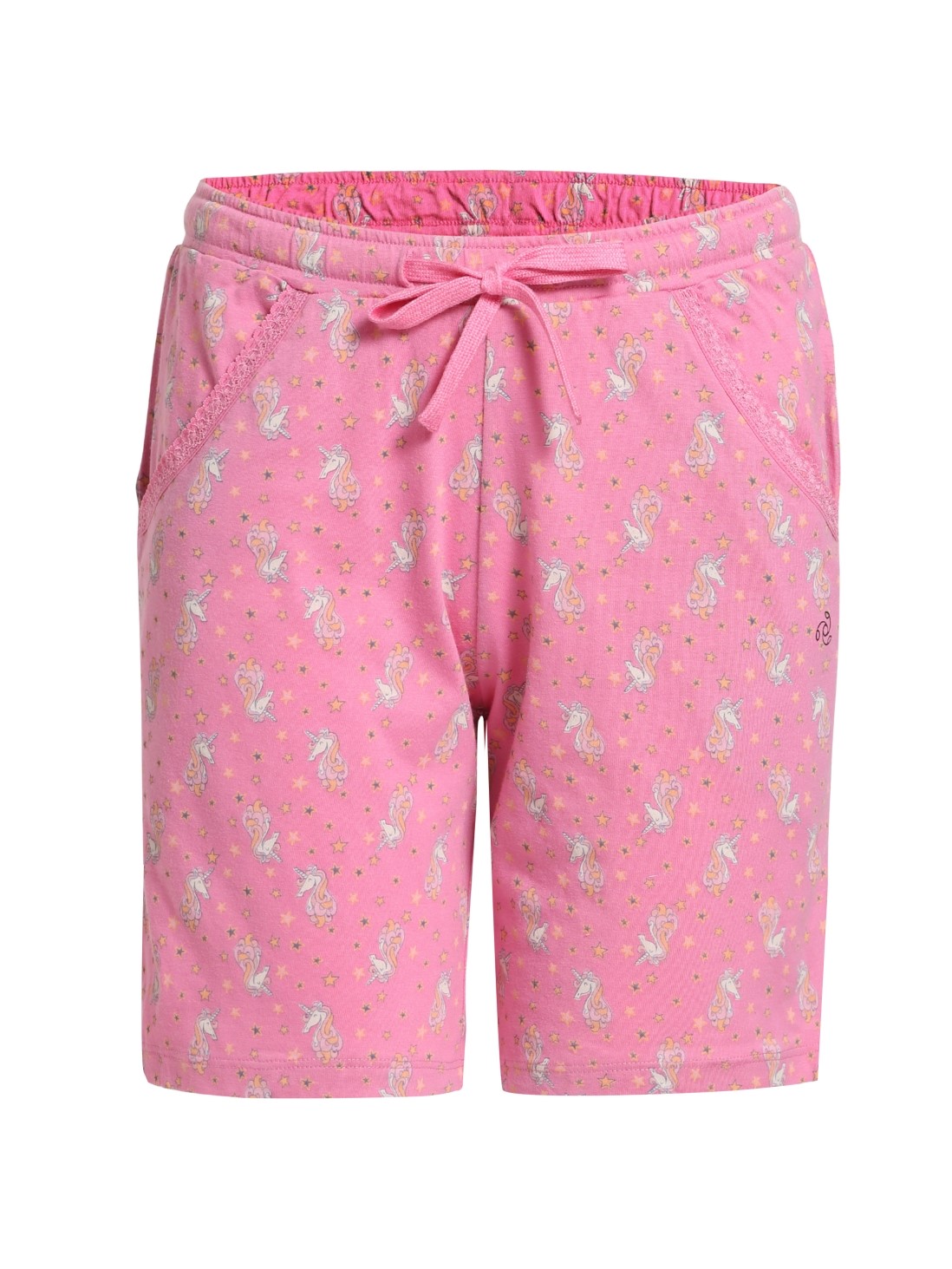 

Jockey Girls Wild Orchid Printed Shorts -  - RG03, Pink