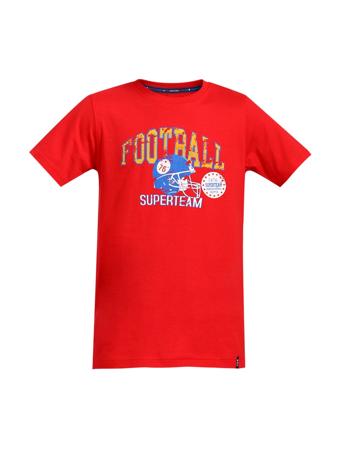 

Jockey Boys Team Red Printed T-Shirt -  - UB55