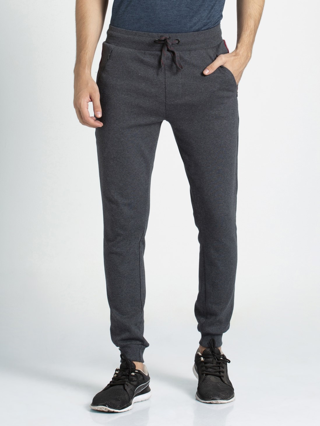 

Jockey Men True Black Melange Jogger -  - AM70