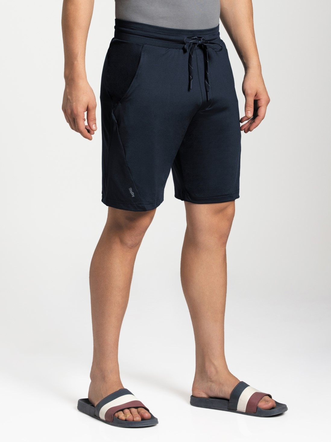 Jockey Men Outerwear Bottoms | Navy Shorts