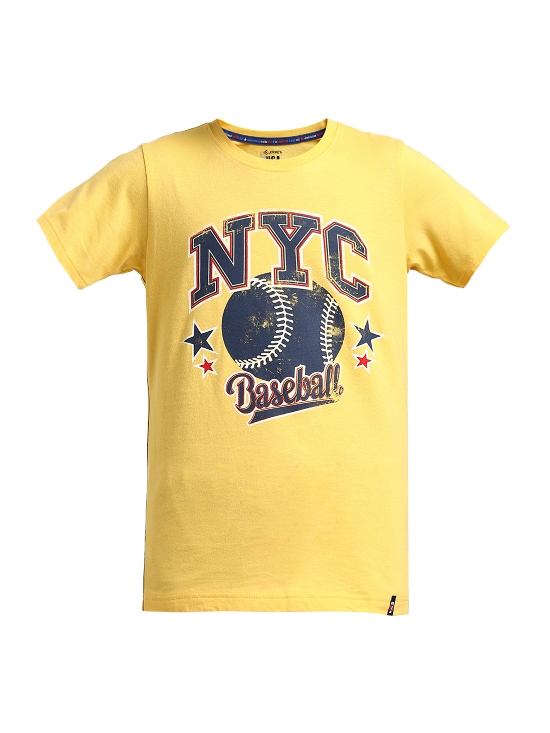 

Jockey Boys Corn Silk Printed Boys T-shirt -  - UB56, Yellow