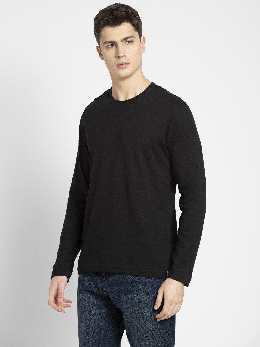 Buy Men T-Shirts Apparel Tops AM95 Black |Jockey India